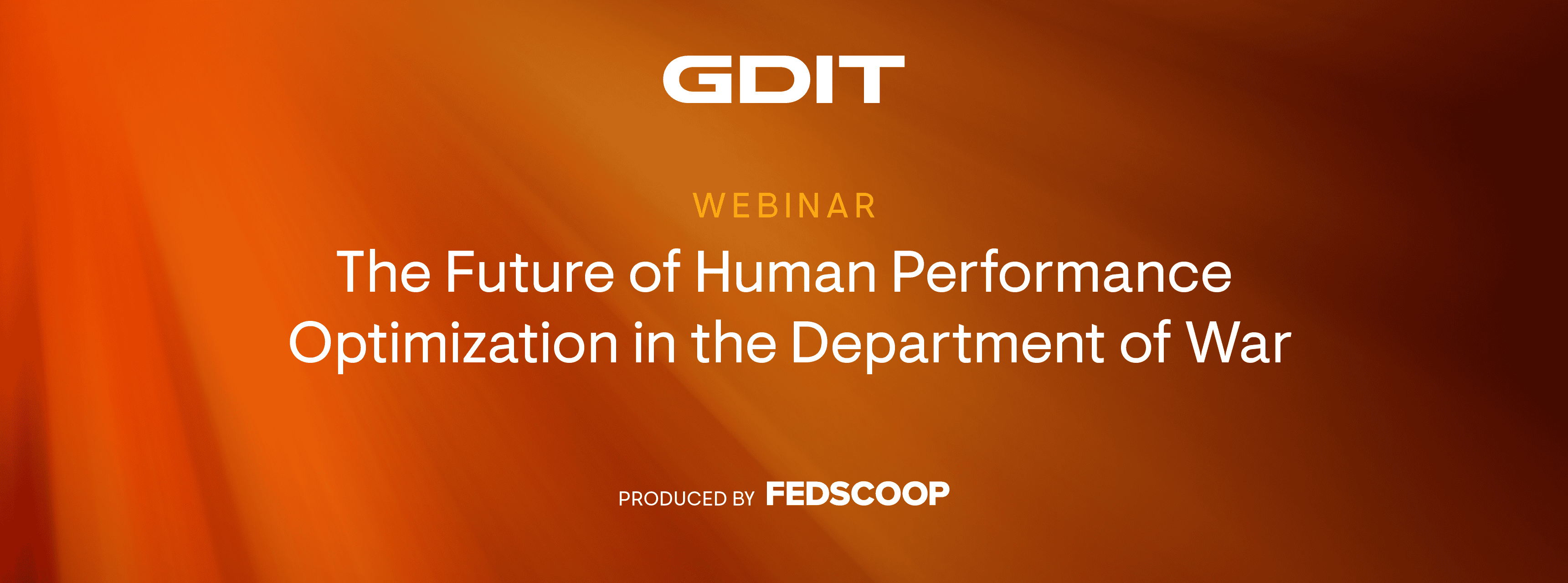 The Future of Human Performance Optimization in the Department of War